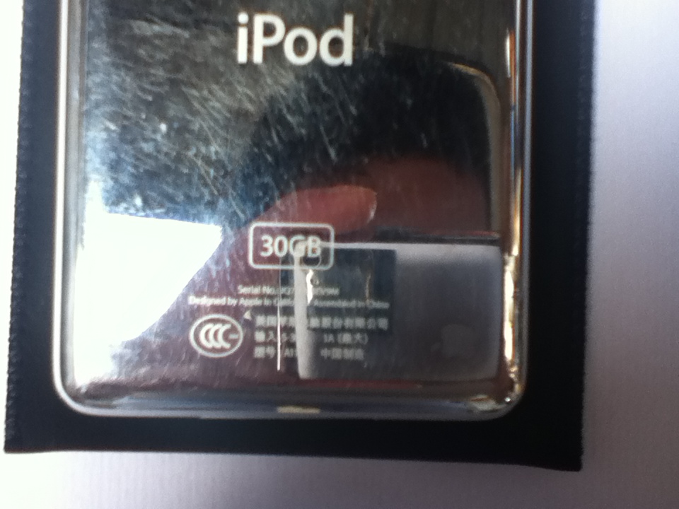 5   ͤYE   IPOD 30G