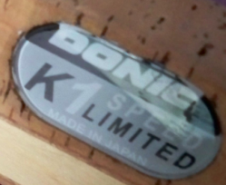 DONIC�����������������ְ棩 K1 limited