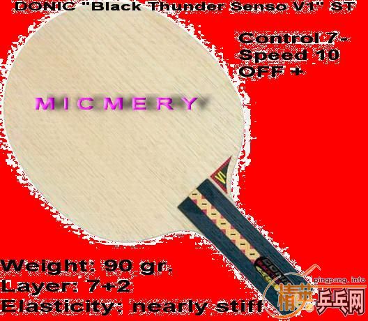 [����]���������Donic Black Thunder Senso V1 ST?��лл�ˣ�����