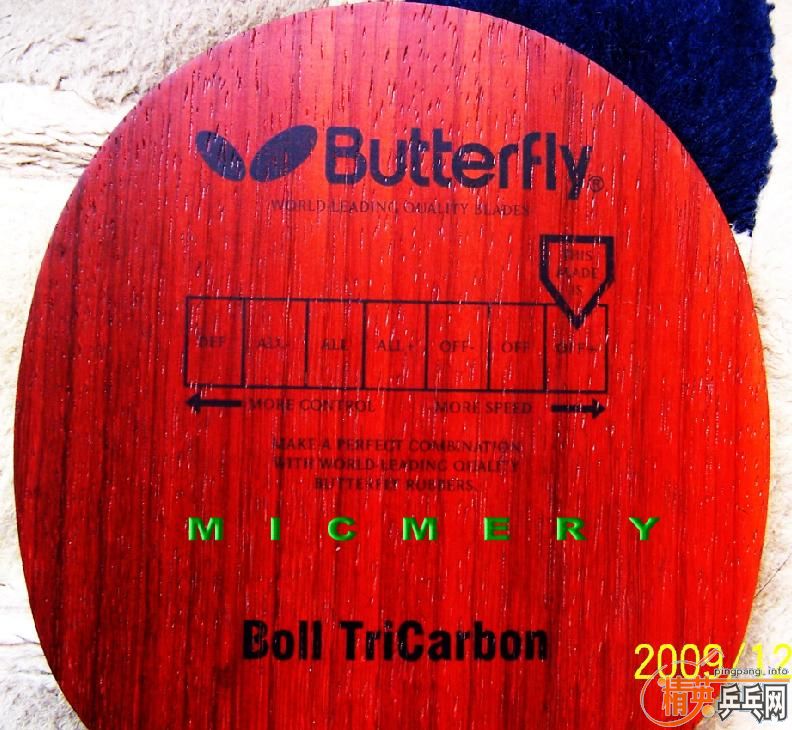 [ԭ]ҵButterfly Boll TriCarbon OFF+ ŷST
