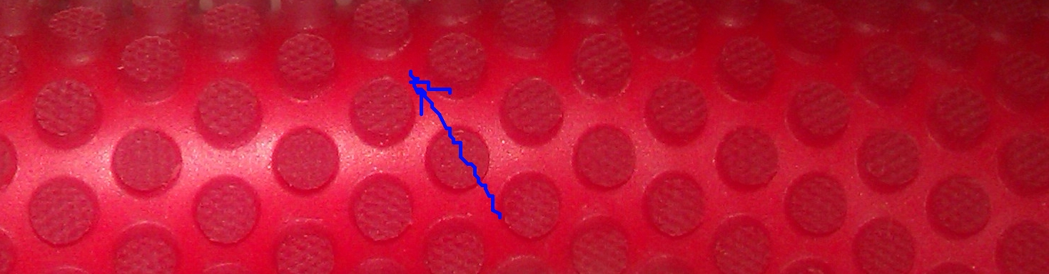 ����ANDRO hexer pips+  �����׽� ��ɫ 1.9