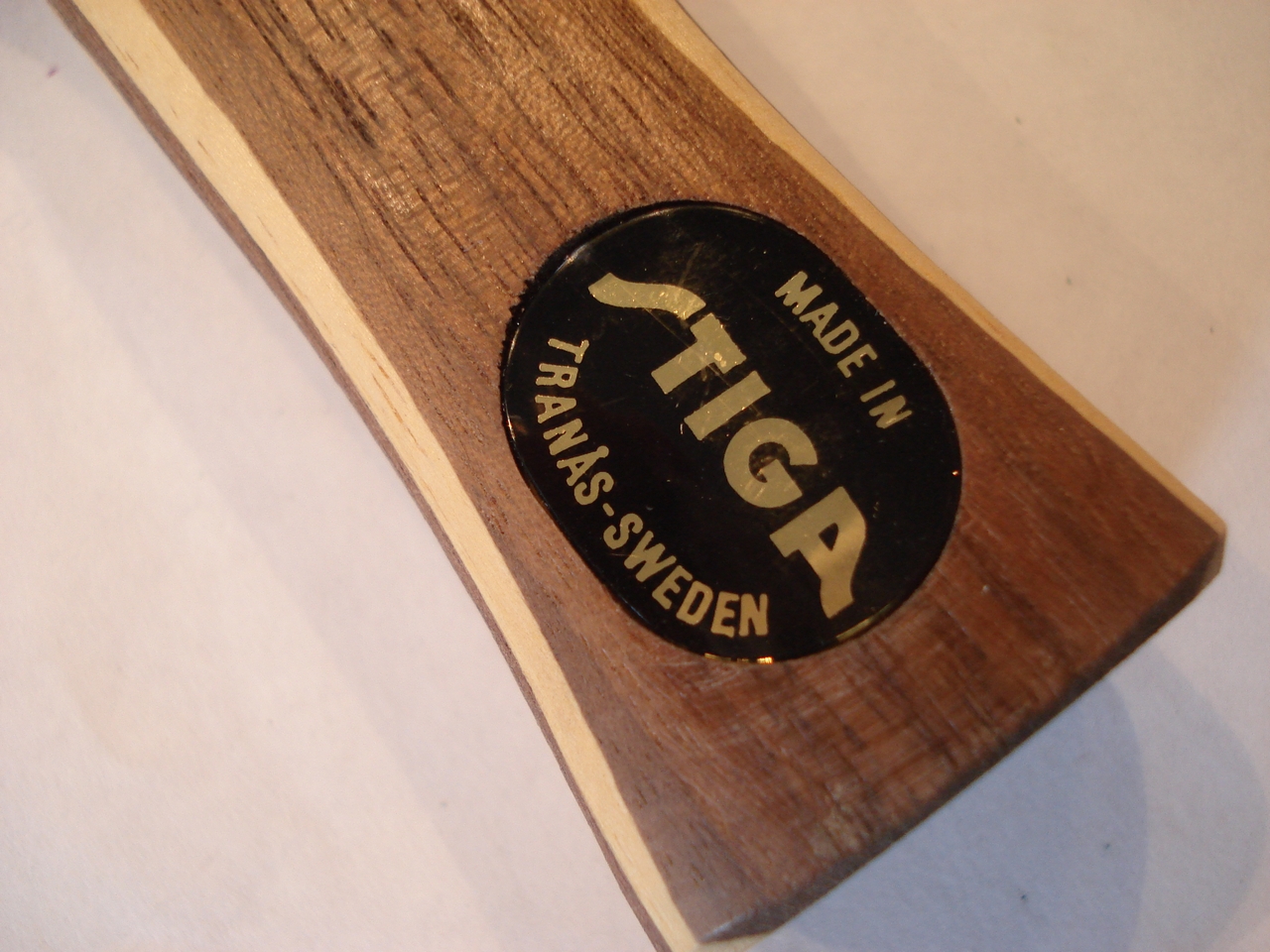 1984 ղؼƷ-----  Old  Stiga----ԭ---ȫ----ULF"TICKAN" CARLSSON    DEFENSIVE WOOD   Art-45-1040
