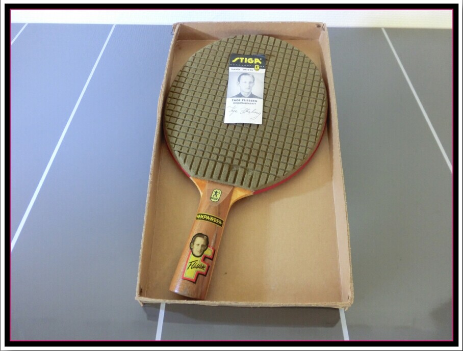 ղؼƷ-----------------1955-------------------Stiga Tage Flisan Flisberg Expander---------------Allround /  Expander