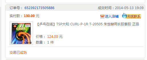 TSP CURL-P-1R T-20505 ó׽